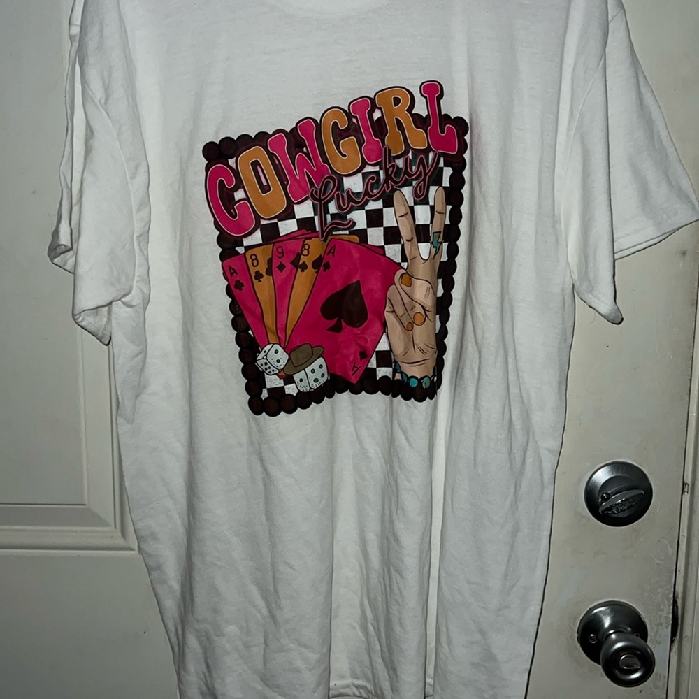 Size l , white
